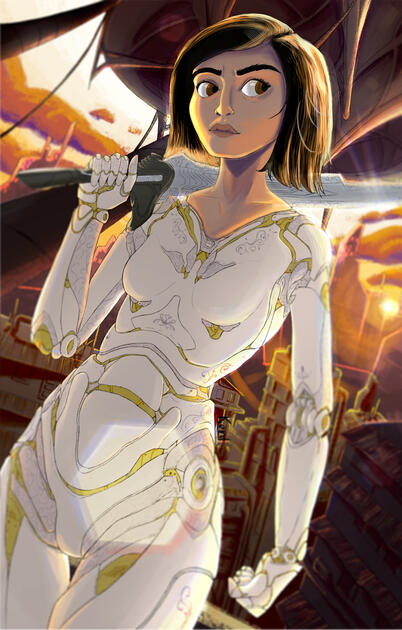 Alita Battle Angel Fanart